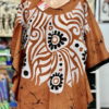 batik poncho blouse 53