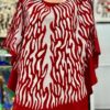 batik poncho blouse 93