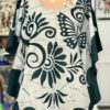 batik poncho blouse 42