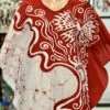 batik poncho blouse 17