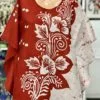 batik poncho blouse 30