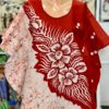batik poncho blouse 20
