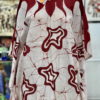 batik poncho blouse 104