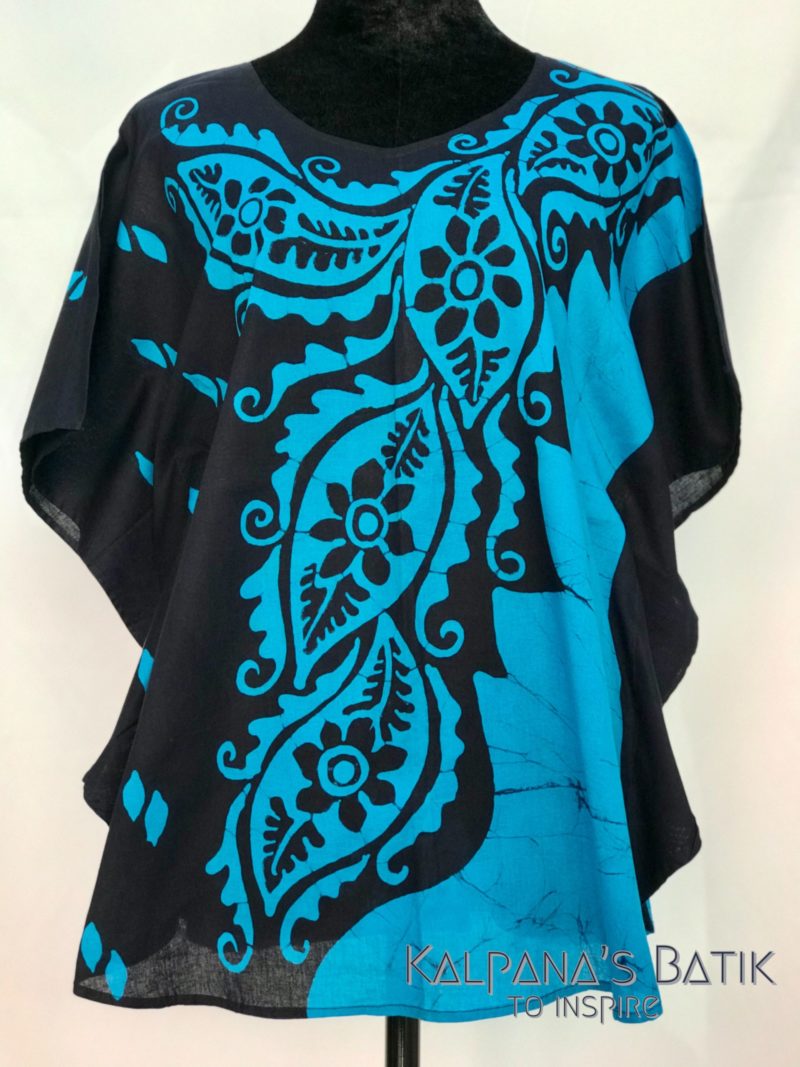Batik poncho blouses 153