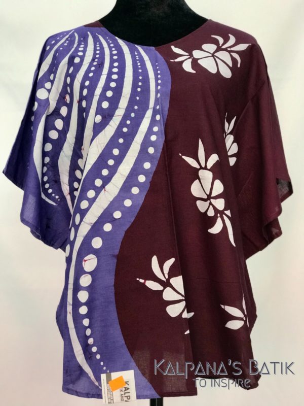 Batik poncho blouses 140