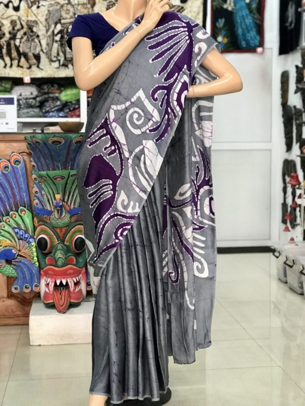 silk batik saree 02