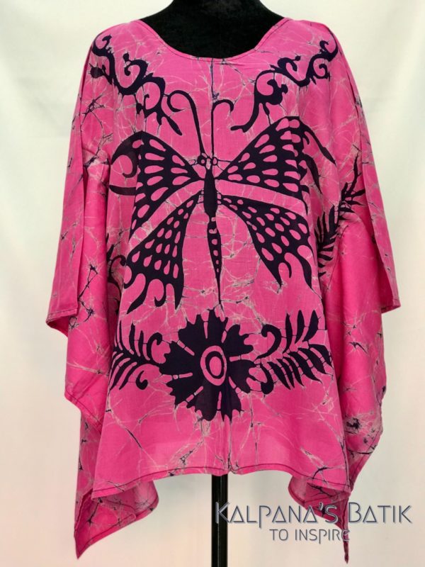 Batik poncho blouses 145