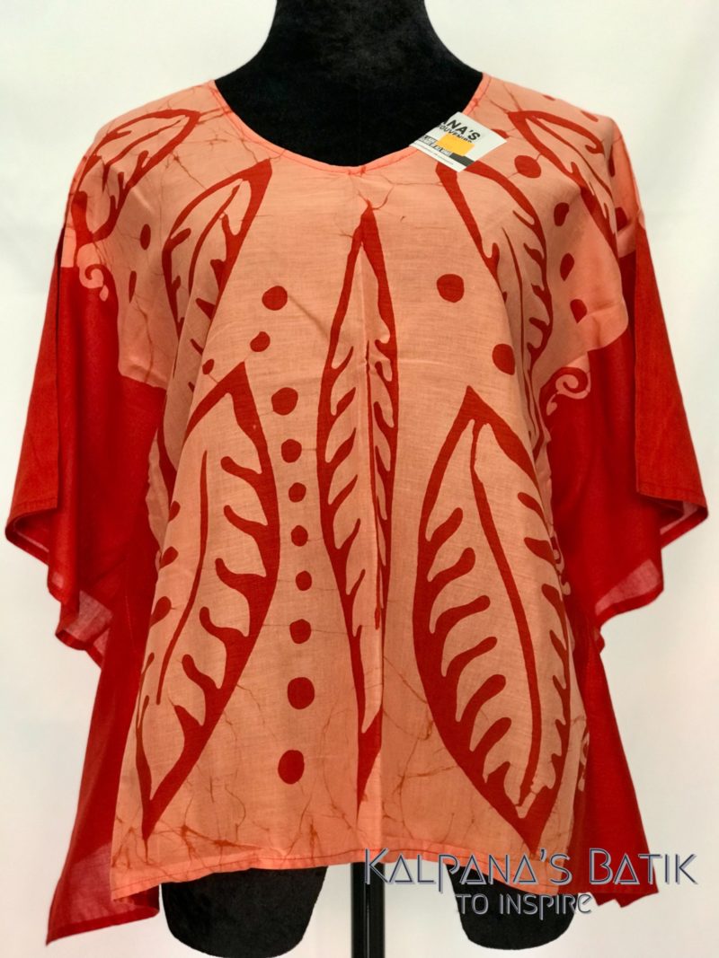 Batik poncho blouses 128