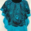 Batik poncho blouses 113