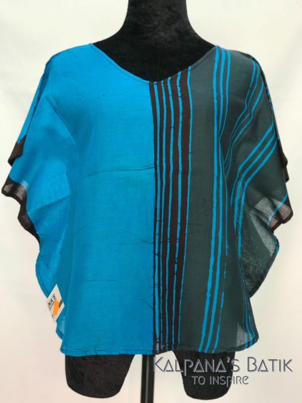 Batik poncho blouses 109