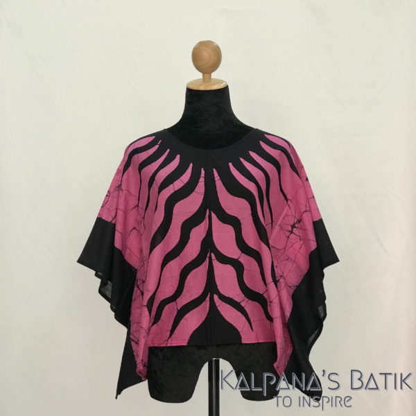 Batik poncho blouses 217