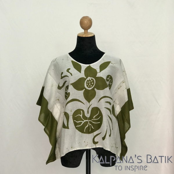 Batik poncho blouses 172