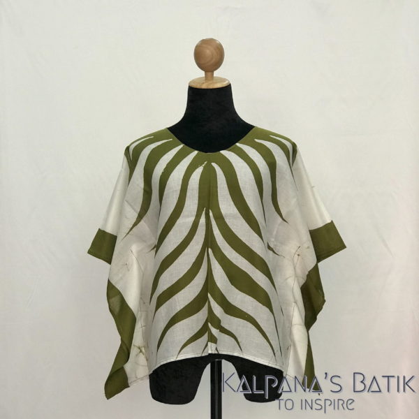 Batik poncho blouses 173