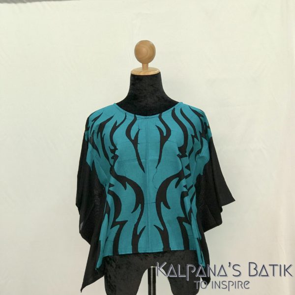 Batik poncho blouses 235
