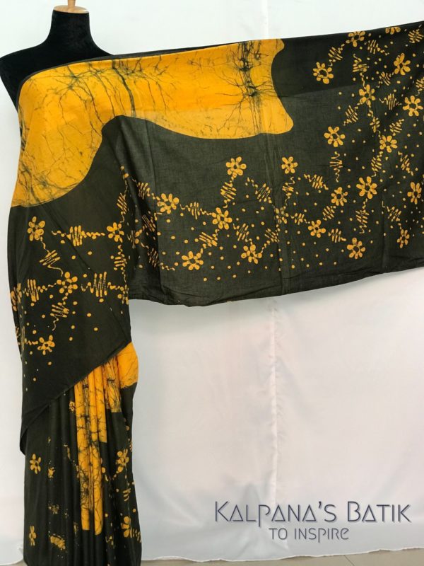 cotton batik saree 42
