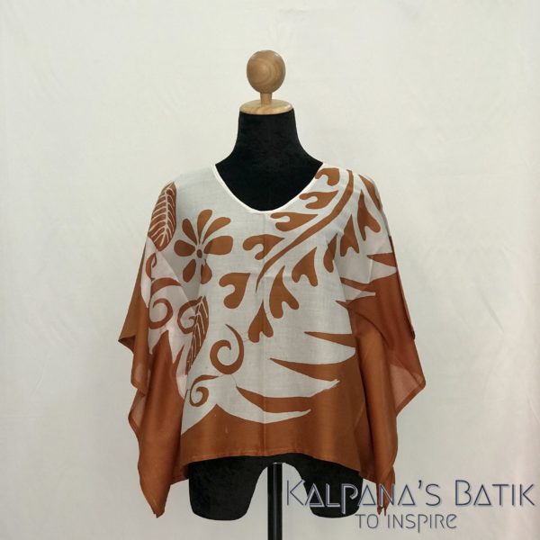 Batik poncho blouses 186
