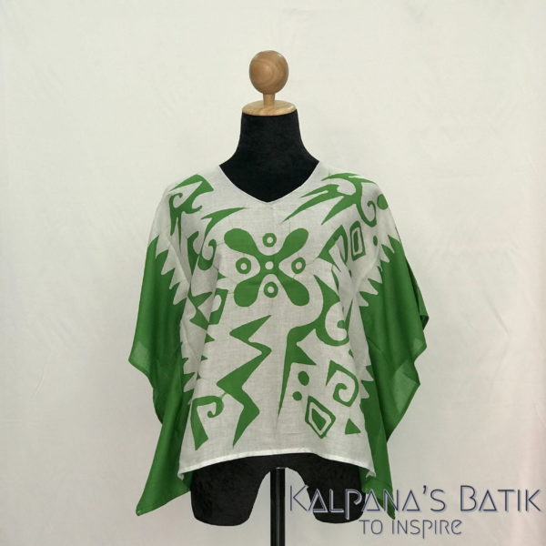 Batik poncho blouses 177