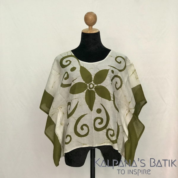 Batik poncho blouses 171