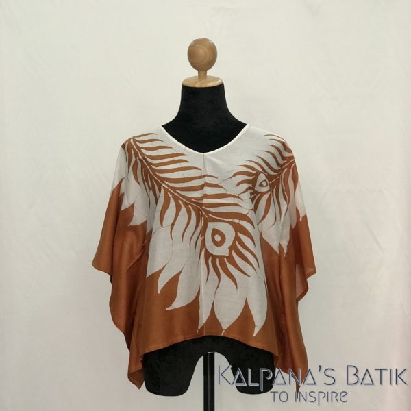 Batik poncho blouses 184