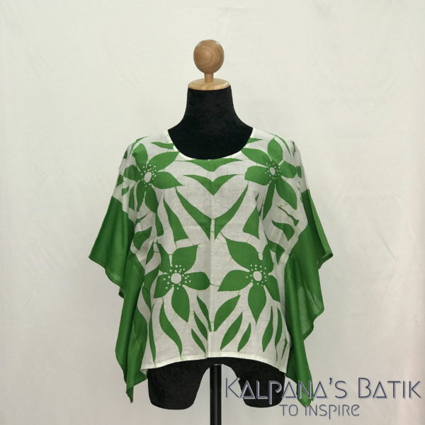 Batik poncho blouses 181