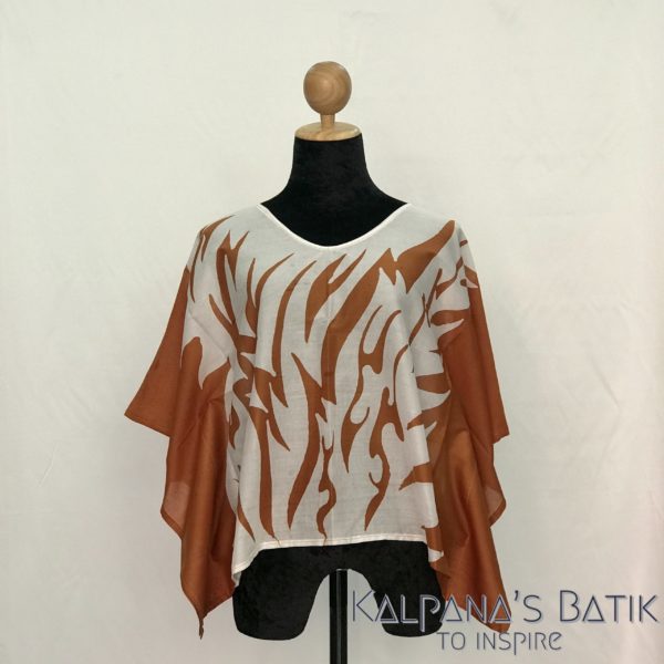 Batik poncho blouses 189