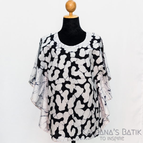 Batik poncho blouses-249