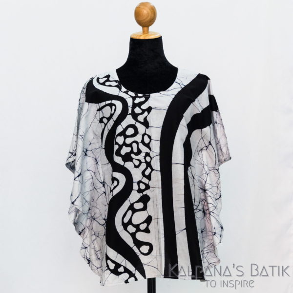Batik poncho blouses-254