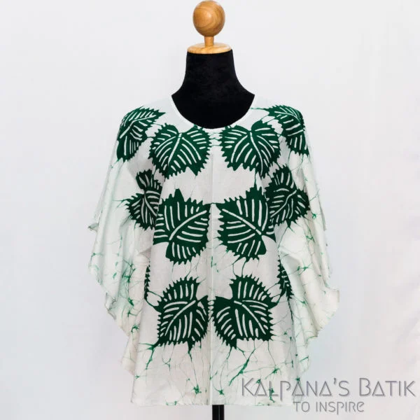 Batik poncho blouses-258