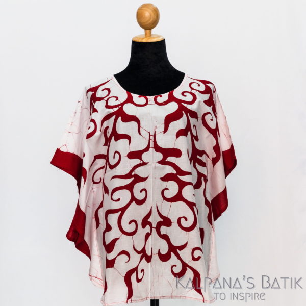 Batik poncho blouses-276