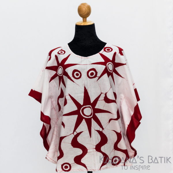 Batik poncho blouses-277