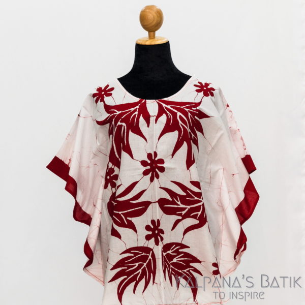 Batik poncho blouses-278