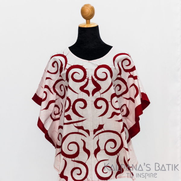 Batik poncho blouses-282