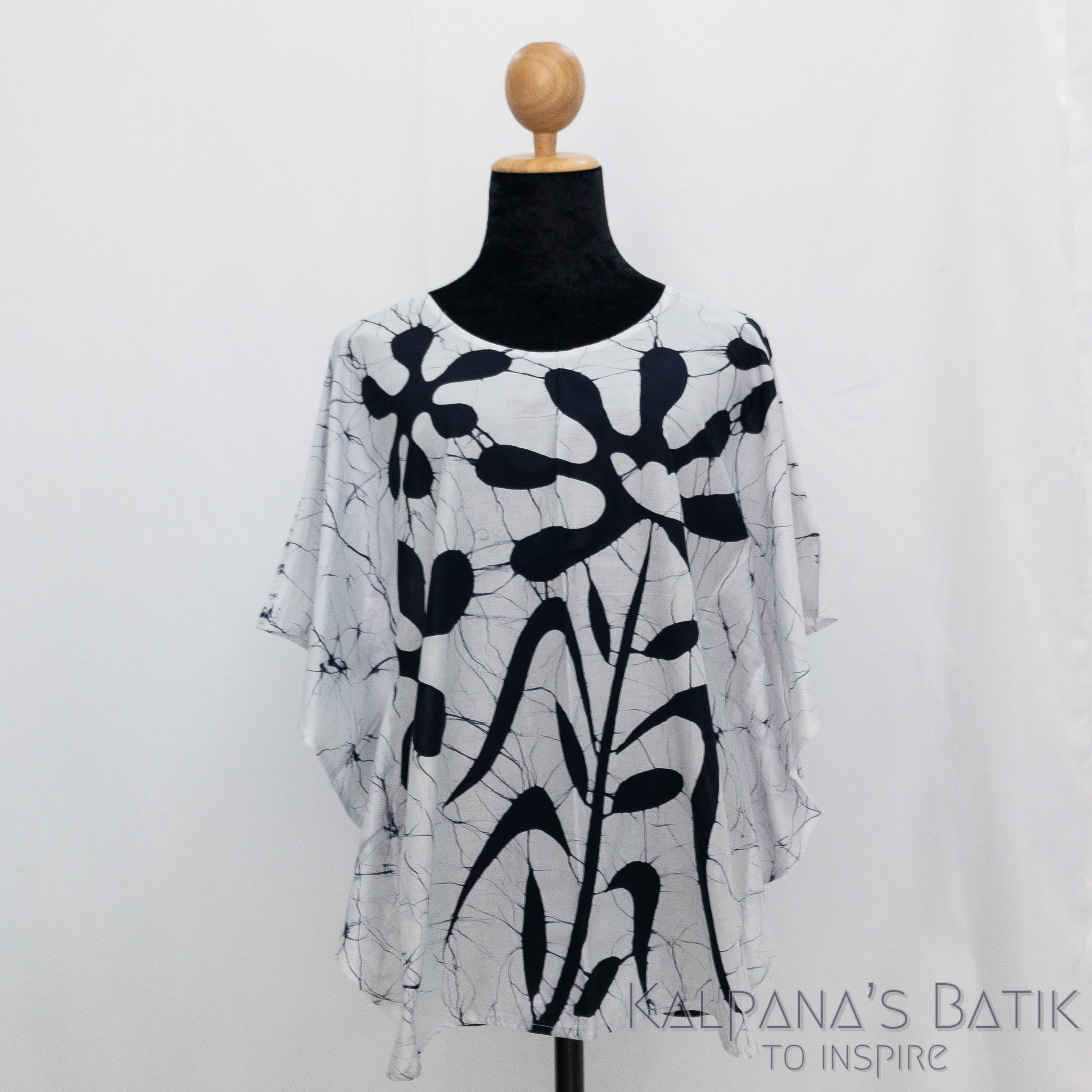 Buy Batik Poncho Blouse BPB300 Online