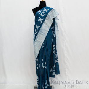 Cotton Batik Saree -72