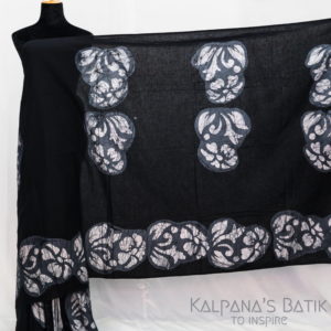 Cotton Batik Saree -73-1