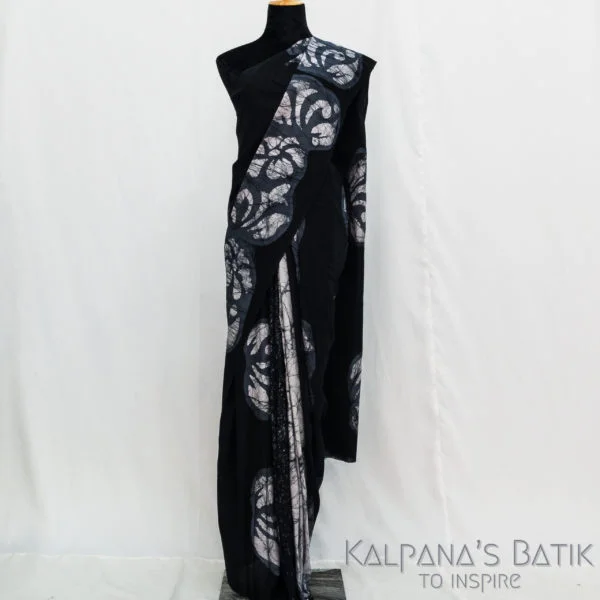 Cotton Batik Saree -73