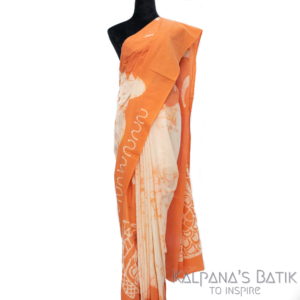 Cotton Batik Saree -78.1-1