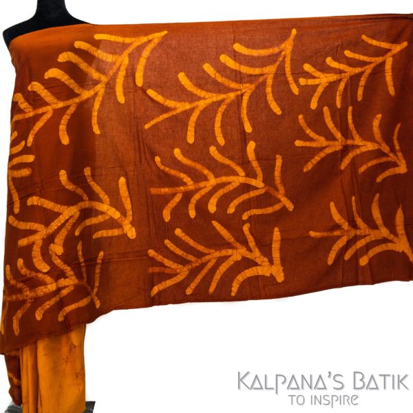 Cotton Batik Saree -86-1