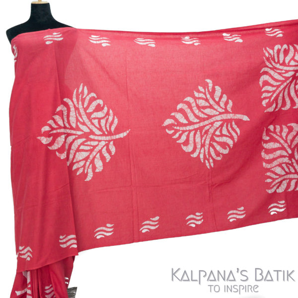 Cotton Batik Saree -90.1