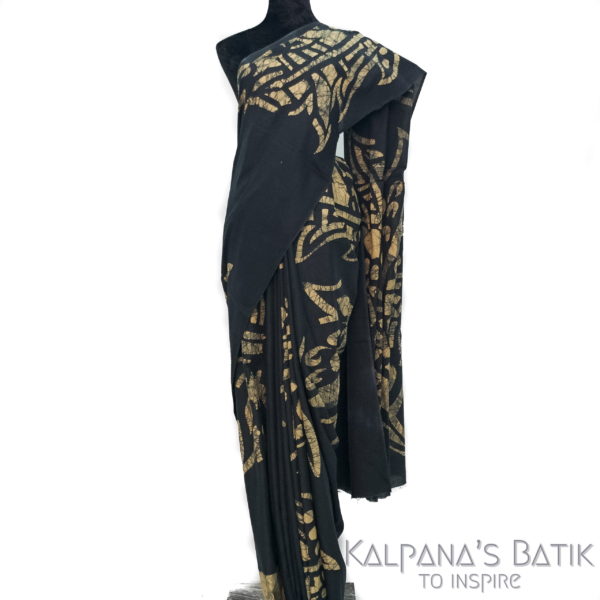 Cotton Batik Saree 92-1.1