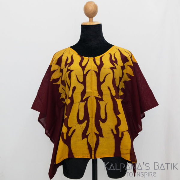 Batik Poncho Blouse BPB-197