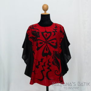Batik Poncho Blouse BPB-425.1