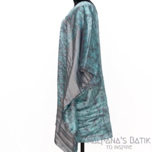 Silk Batik Kaftan Dress BKD02