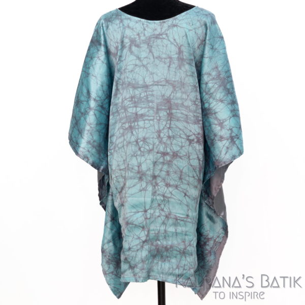 Silk Batik Kaftan Dress BKD02