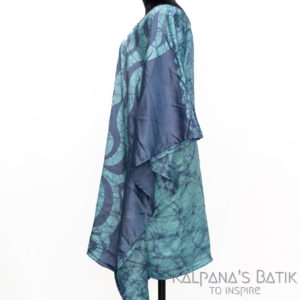 Silk Batik Kaftan Dress BKD03