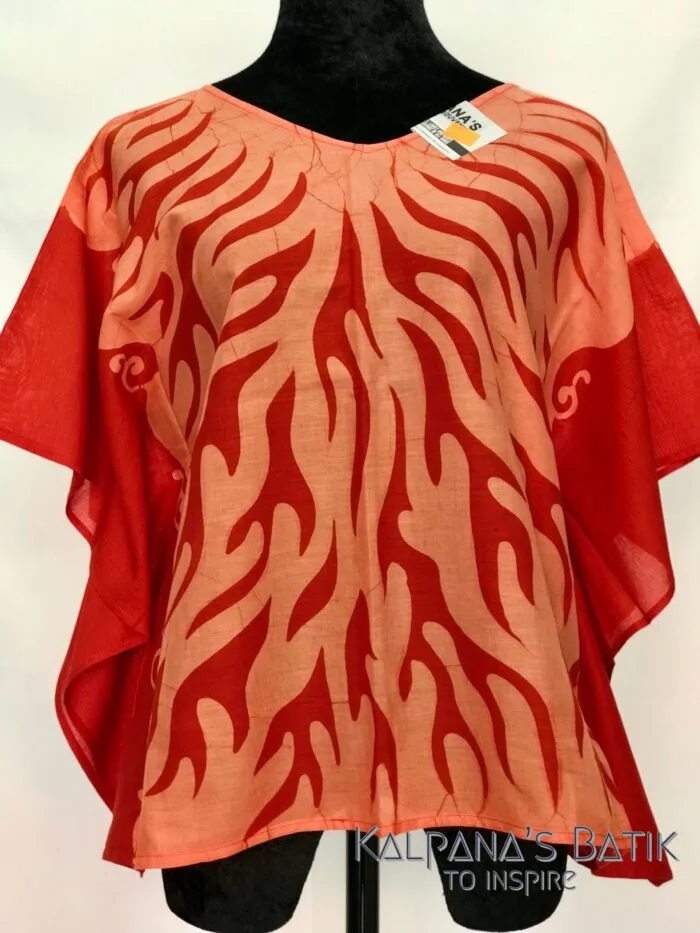 Batik Poncho Blouse BPB138