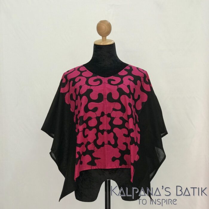 Batik Poncho Blouse BPB223