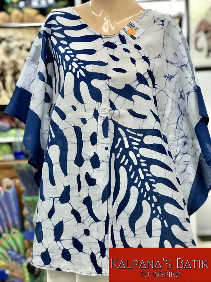 Batik Poncho Blouse BPB85