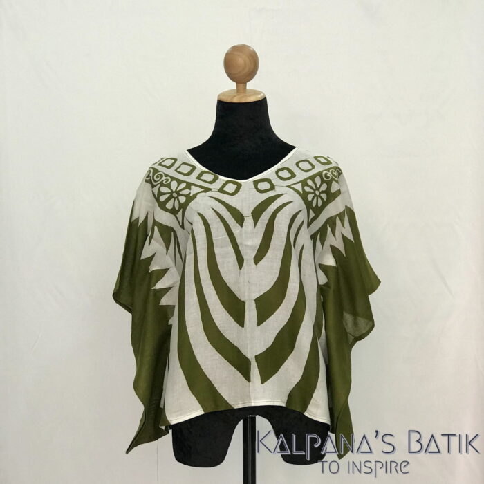 Batik Poncho Blouse BPB175