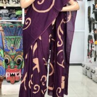 Cotton Batik Saree CBS15